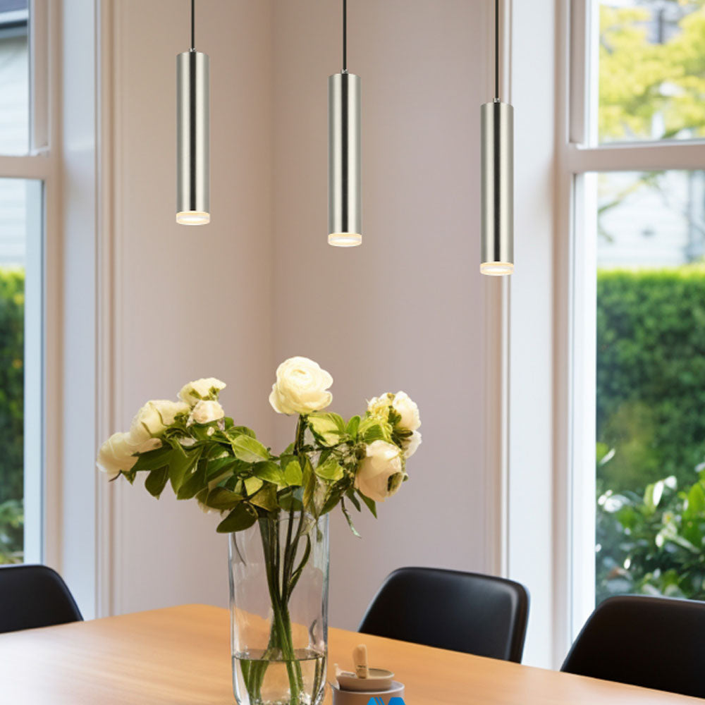 Monty Clear Pendant 18″