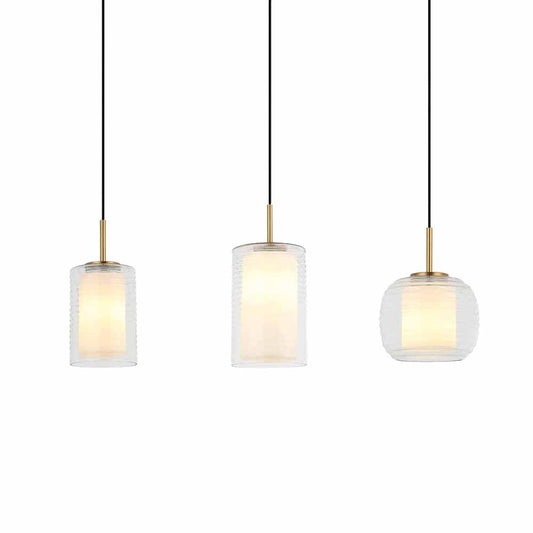 Kelly - Pendant - 3 Light Linear