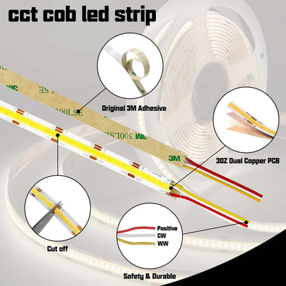 Tunable White 10mm COB - LED